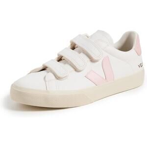 NWT VEJA Women's Recife Logo Sneaker, Extra White/Petale-Size 6